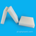 Placa de copolímero POM branco natural